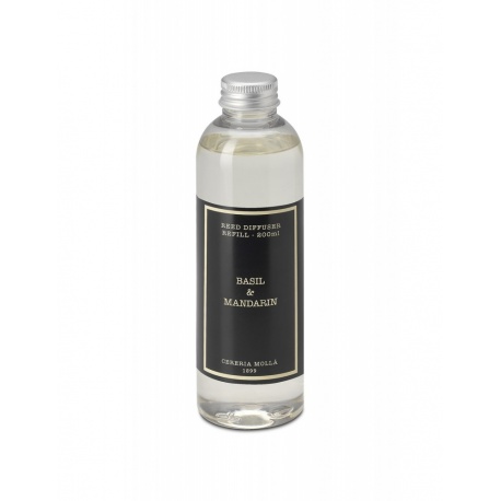 "CERERIA MOLLA" namų kvapų papildymas "Basil&Mandarin" 200 ml