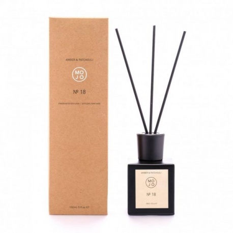 "MOJO" namų kvapų difuzorius “Amber & Patchouli” 150 ml