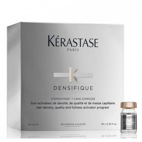 KERASTASE DENSIFIQUE tankinamoji ir purinamoji plaukų programa 30x6ml