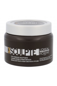 L'ORÉAL PROFESSIONNEL HOMME SCULPTE vyriška plaukų formavimo pasta 150 ml