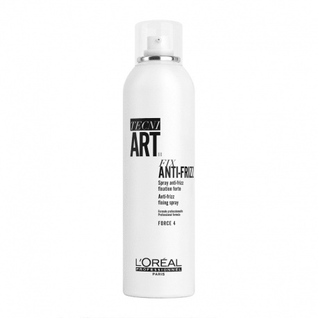 L'ORÉAL PROFESSIONNEL TECHNI ART FIX ANTI-FRIZZ stiprios fiksacijos plaukų lakas 250 ml