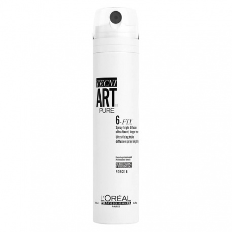 L'ORÉAL PROFESSIONNEL TECHNI ART 6-FIX ypatingai fiksuojantis trigubo išsisklaidymo lakas 250 ml