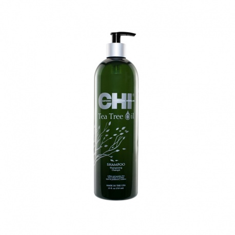 CHI TEA TREE OIL arbatmedžio šampūnas riebiai galvos odai 355 ml