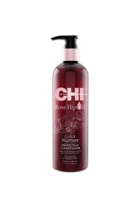 CHI ROSE HIP OIL kondicionierius dažytiems plaukams su erškėtuogių aliejumi 340 ml