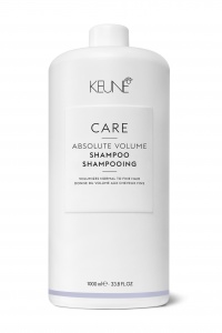 KEUNE CARE ABSOLUTE VOLUME šampūnas ploniems plaukams, didinantis plaukų apimtį 1000 ml