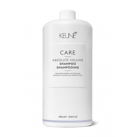 KEUNE CARE ABSOLUTE VOLUME šampūnas ploniems plaukams, didinantis plaukų apimtį 1000 ml