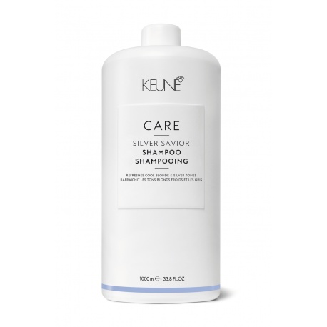 KEUNE CARE SILVER SAVIOR šampūnas sidabriniams atspalviams puoselėti 1000 ml