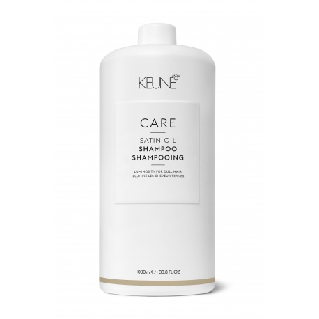 KEUNE CARE SATIN OIL šampūnas sausiems ir porėtiems plaukams 1000 ml