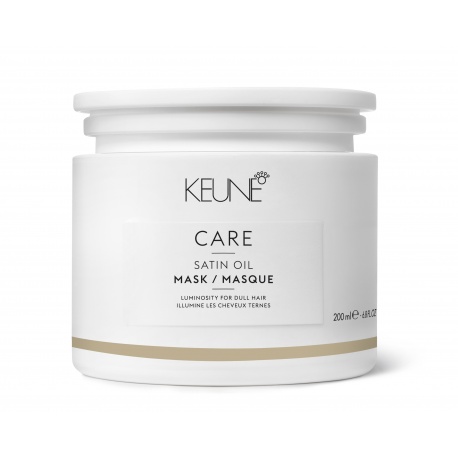 KEUNE CARE SATIN OIL kaukė sausiems, porėtiems plaukams 200 ml