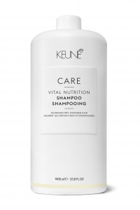 KEUNE CARE VITAL NUTRITION šampūnas sausiems, pažeistiems plaukams 1000 ml