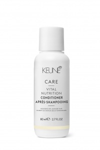 KEUNE CARE VITAL NUTRITION kondicionierius sausiems, pažeistiems plaukams (kelioninis) 80 ml