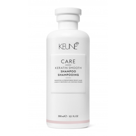 KEUNE CARE KERATIN SMOOTH šampūnas su keratinu, glotninantis ir stiprinantis plaukus 300 ml