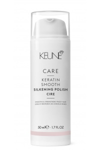 KEUNE CARE KERATIN SMOOTH glotnumo ir blizgesio suteikiantis plaukų kremas 50 ml