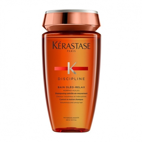 KERASTASE DISCIPLINE OLEO-RELAX šampūnas nepaklusniems, pasišiaušusiems plaukams 250 ml