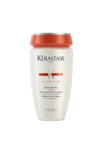 KERASTASE BAIN SATIN 2 maitinantis šampūnas sausiems ir jautriems plaukams 250 ml