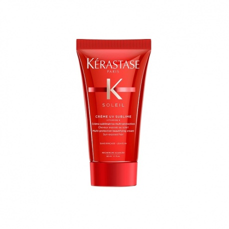 KERASTASE SOLEIL CREME UV SUBLIME nuo įvairių veiksnių saugantis plaukų kremas 50 ml
