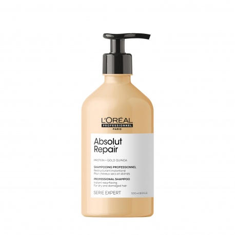 L'ORÉAL PROFESSIONNEL ABSOLUT REPAIR šampūnas atkuriantis pažeistus plaukus 500 ml