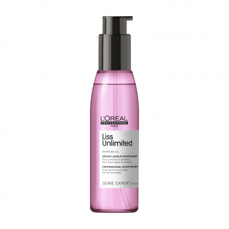 L'ORÉAL PROFESSIONNEL LISS UNLIMITED nepaklusnių plaukų serumas 125 ml