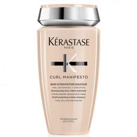 KERASTASE CURL MANIFESTO BAIN HYDRATATION DOUCEUR drėkinantis garbanotų ir banguotų plaukų šampūnas 250 ml