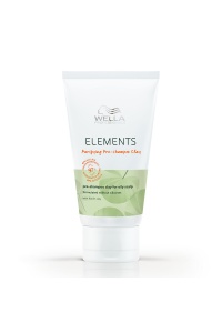 Wella Professionals Elements Pre Shampoo Clay Valantis molis riebiai galvos odai 70 ML