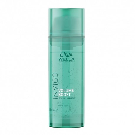 Wella Professionals Invigo Volume Boost Crystal Mask Apimties suteikianti krištolinė kaukė 145 ML