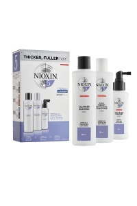 Nioxin SYS5 Care System Trial Kit Plaukų priežiūros rinkinys chemiškai paveiktiems, nestipriai retėjantiems plaukams Small