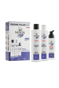 Nioxin SYS6 Care System Trial Kit Plaukų priežiūros rinkinys chemiškai paveiktiems, stipriai retėjantiems plaukams Small