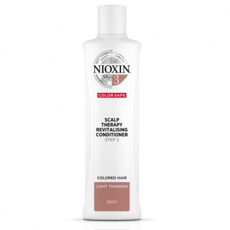 Nioxin SYS3 Scalp Therapy Revitalizing Conditioner Kondicionierius dažytiems, nestipriai retėjantiems plaukams 300 ML