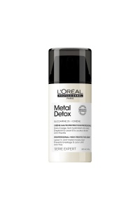 L'Oréal Professionnel Metal Detox Anti-Metal High Protection Leave In Cream Apsauginis nenuplaunamas plaukų kremas 100 ML
